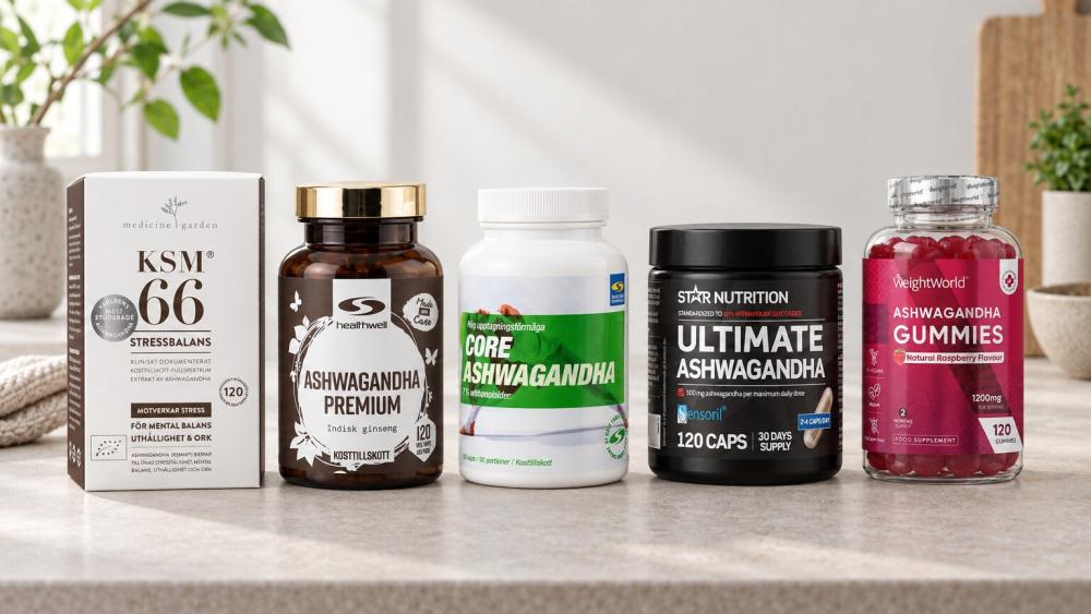 Testvinnarna inom Ashwagandha