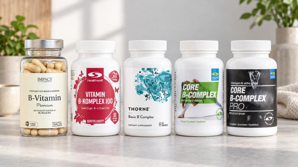 Testvinnarna inom B-vitamin