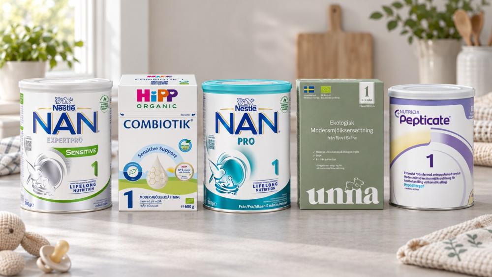 Testvinnarna inom Bröstmjölksersättning