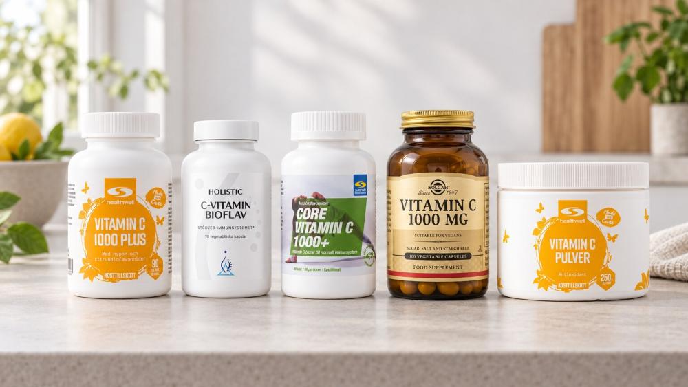 Testvinnarna inom C-Vitamin