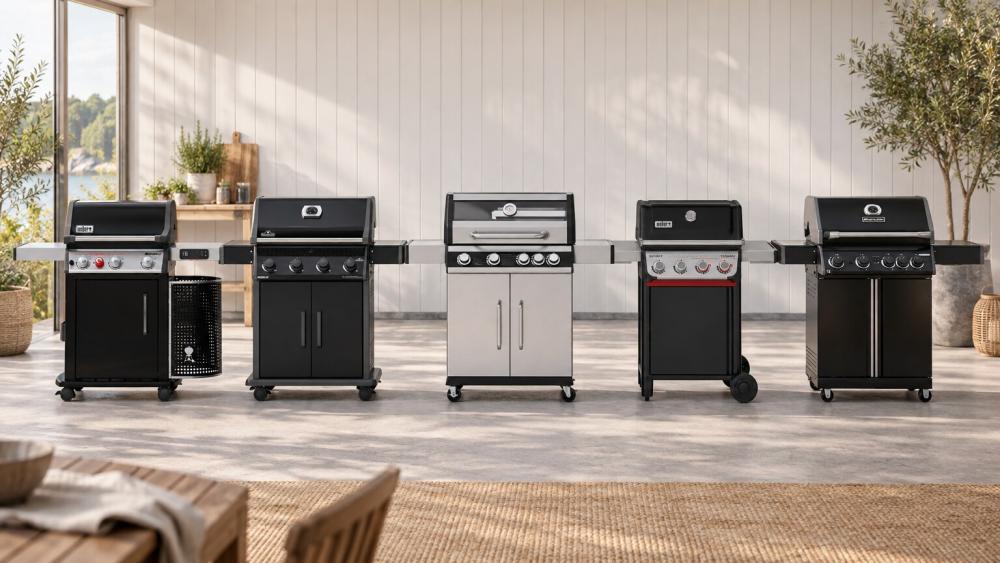 Testvinnarna inom Gasolgrill