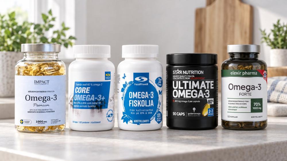 Testvinnarna inom Omega-3