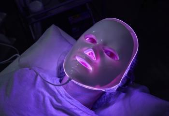 LED-mask banner
