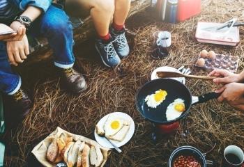Stekpanna Camping banner