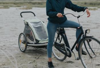 Cykelvagn banner