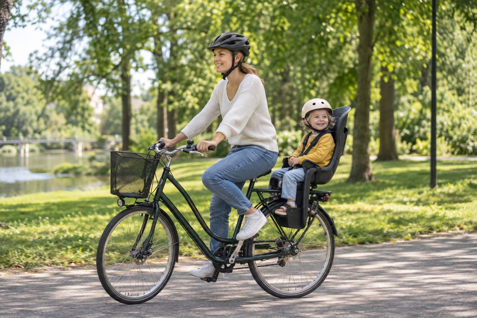 Cykelsits för barn