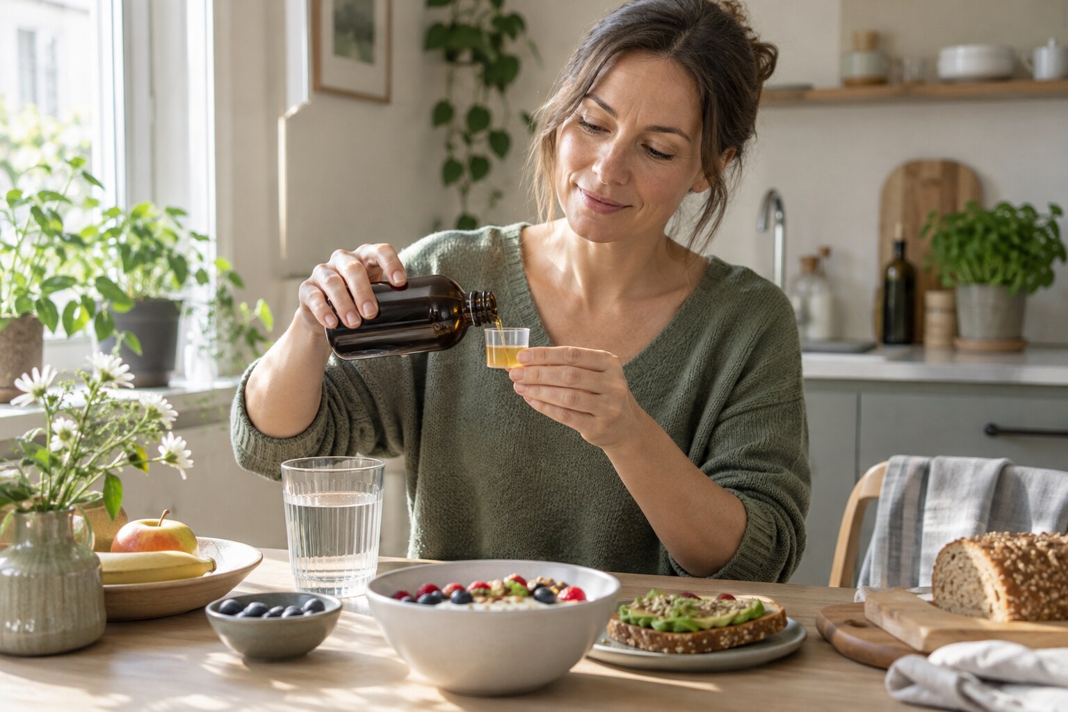 Flytande multivitamin