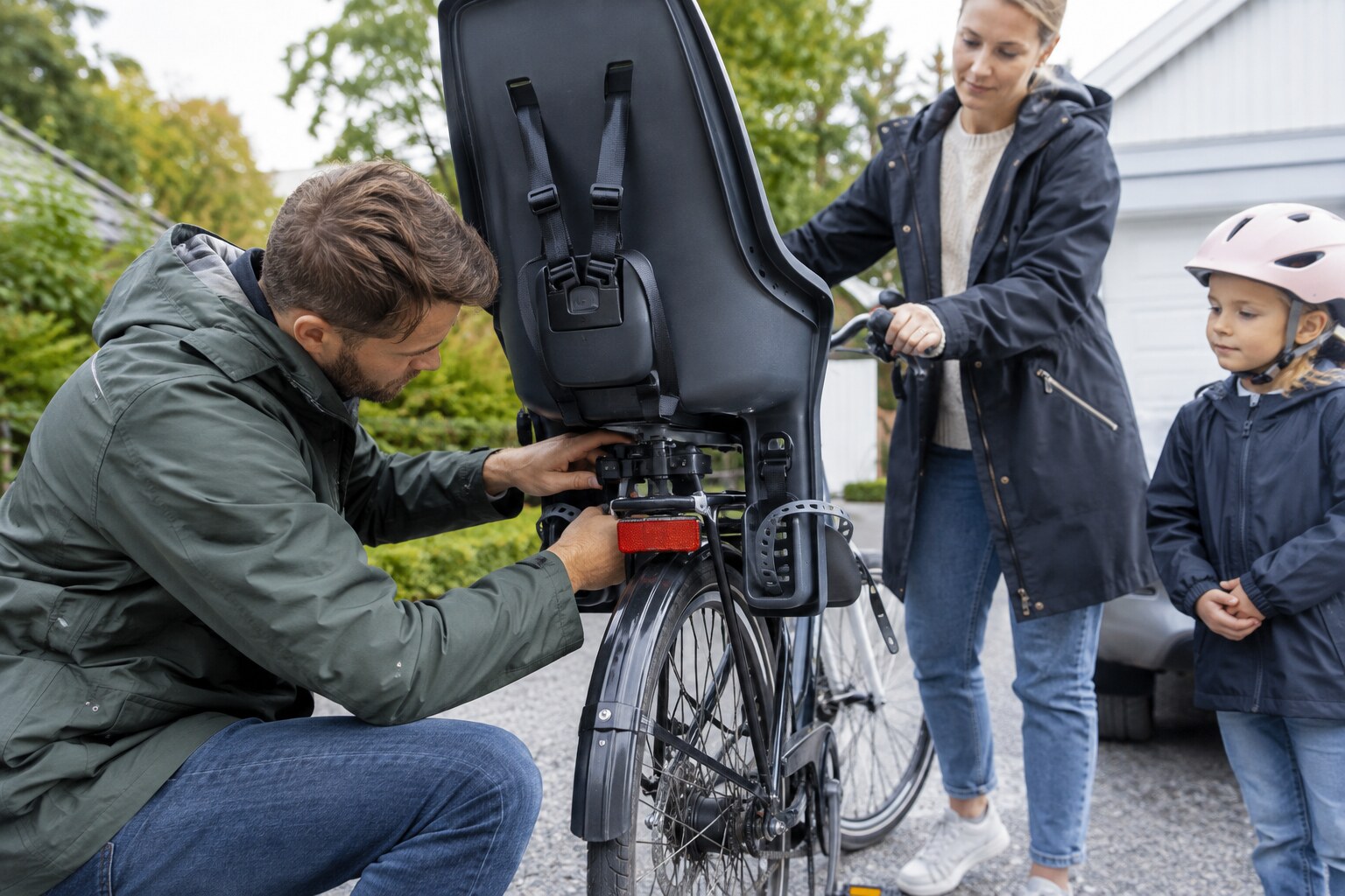 Cykelsits för barn
