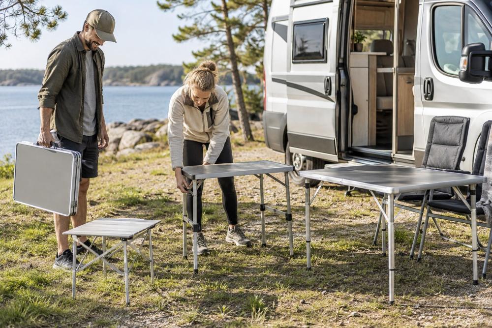 Typer av Campingbord