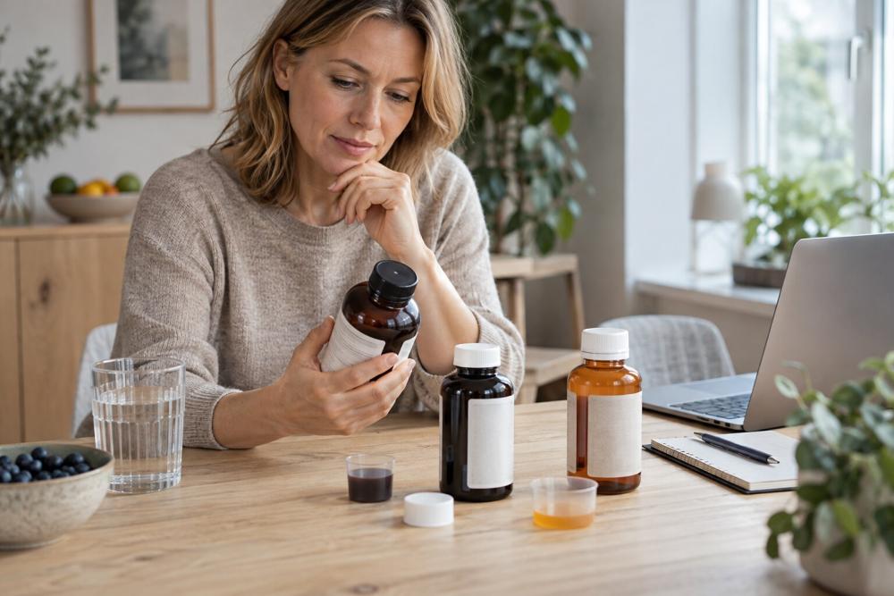 Typer av Flytande multivitamin