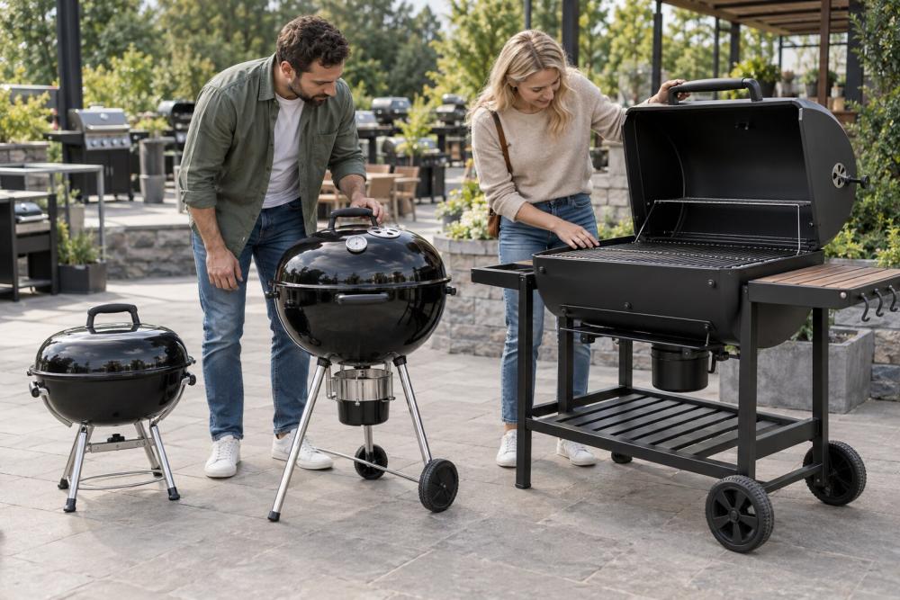 Typer av Kolgrill