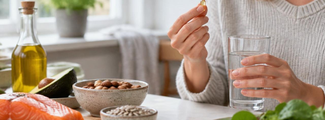 Jämförelse av E-vitamin