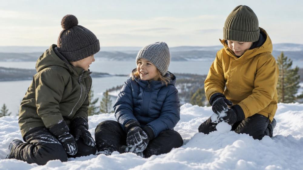 Typer av Vinterjacka barn