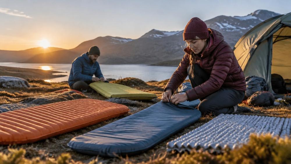 Typer av Uppblåsbart liggunderlag