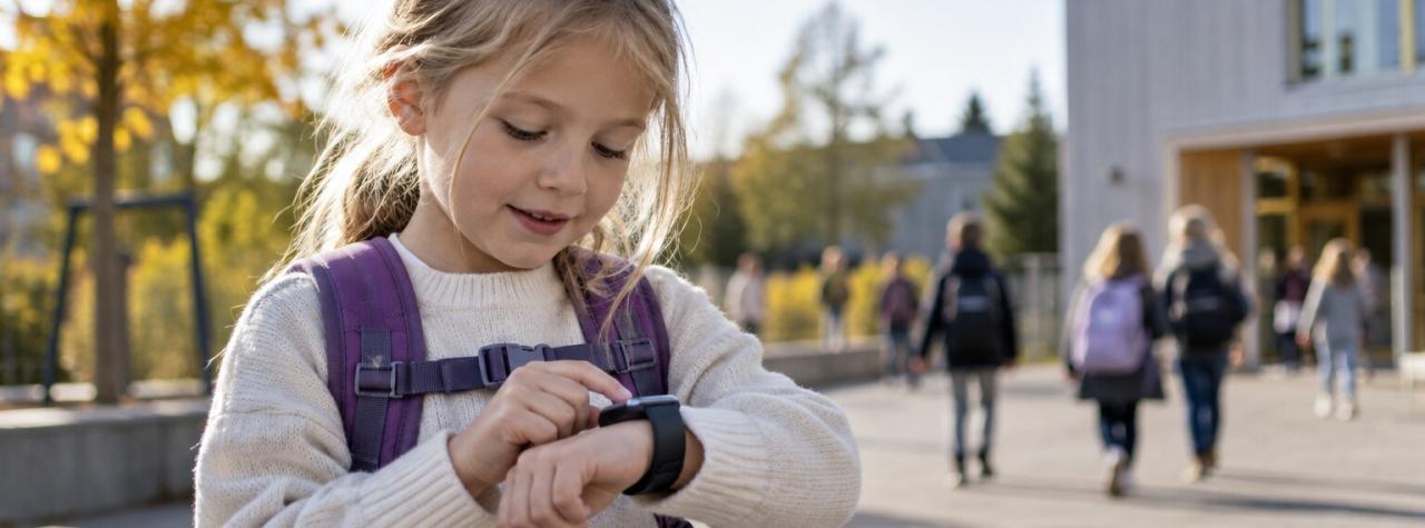 Jämförelse av GPS-klocka barn