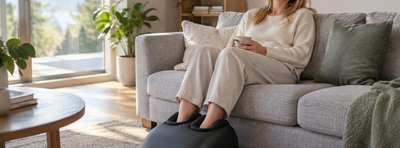 Jämförelse av Fotmassagemaskin