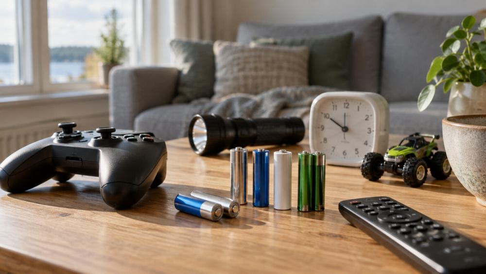 Typer av AA-batterier
