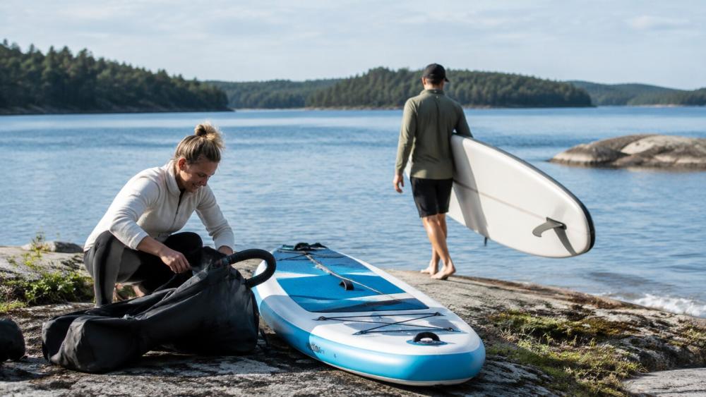 Typer av SUP-bräda