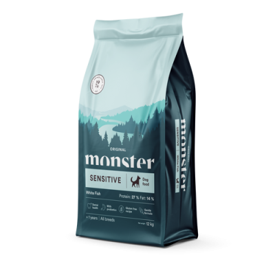 Monster Dog Original Sensitive White Fish