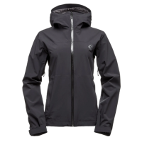 Black Diamond Womens StormLine Stretch Rain Shell Jacket Black