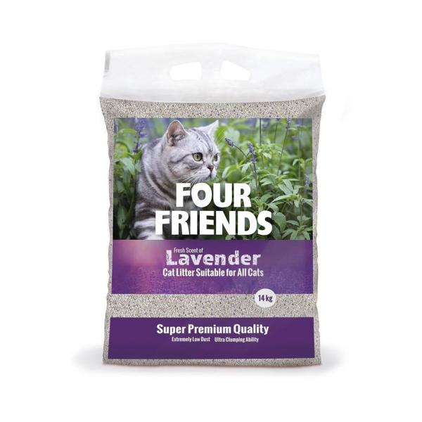 FourFriends Kattsand Lavendel