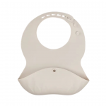 Haklapp i silikon Porcelain White