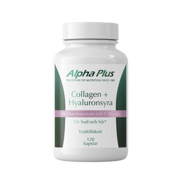 Collagen + Hyaluronsyra 120 kapslar