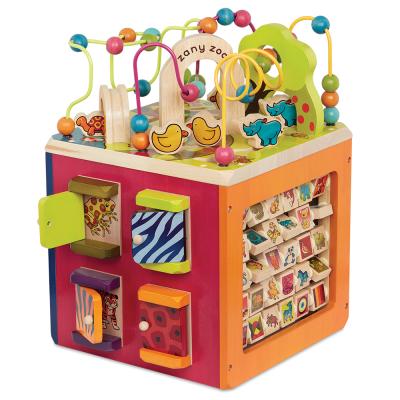 B. Toys Zany Zoo Aktivitetskub i trä