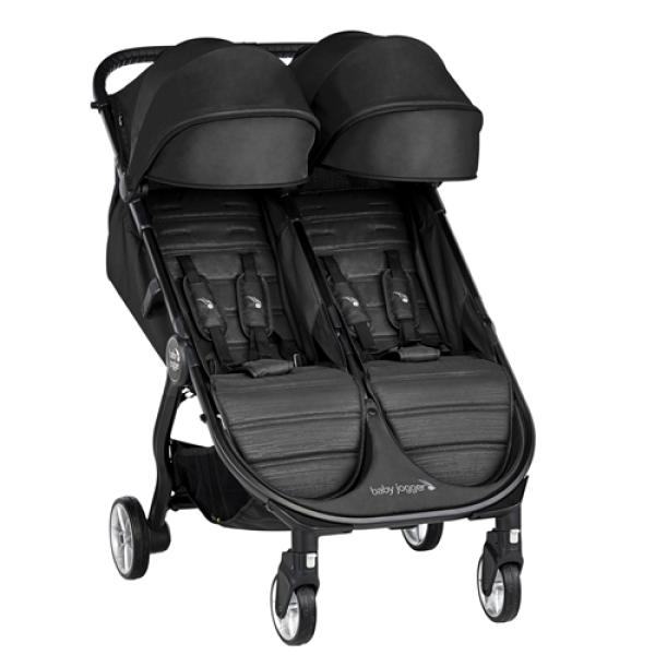 Baby Jogger City Tour 2 Syskonvagn, Pitch Black