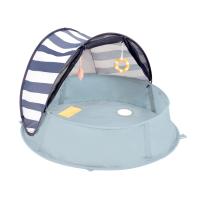 BabyMoov UV-Tält 3-i-1 med Insektsskydd, Blue/White