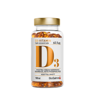 BioSalma D3-vitamin 62,5 µg High Concentrate
