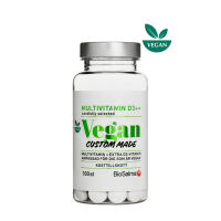 BioSalma Multivitamin Vegan D3++ 100 tabletter