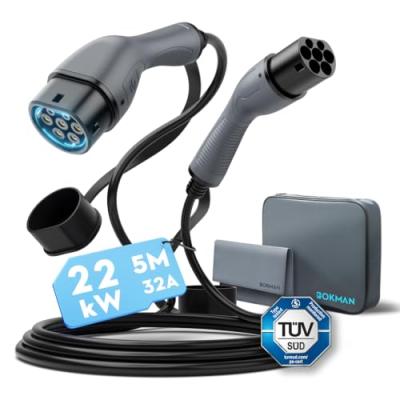 bokman Typ 2-laddkabel 22 kW