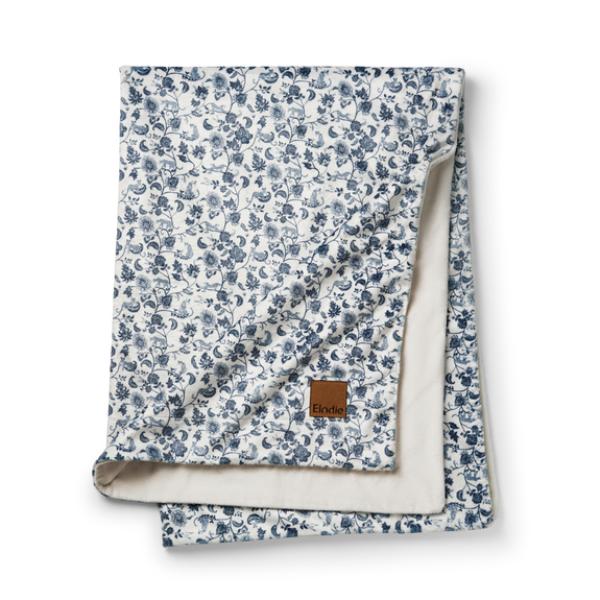 Elodie Pearl Velvet Filt, Garden Leo Toile