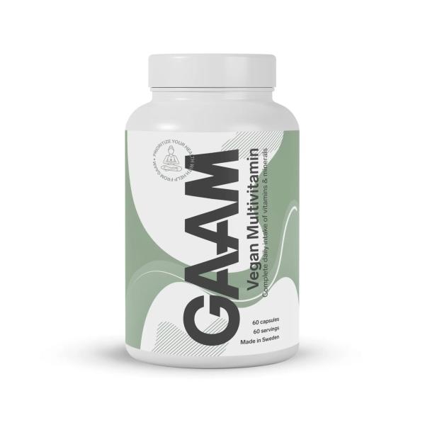 GAAM Vegan Multivitamin 60 caps