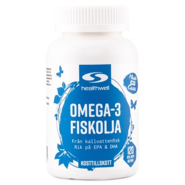 Healthwell Omega-3 Fiskolja