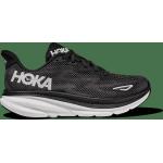 Hoka Mens Clifton 9 Wide Black/White