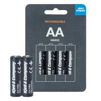 Kjell & Company Laddningsbara AA-batterier 2600 mAh 4-pack