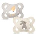 MAM Original Silicone 0-6 mån Neutral 2-pack