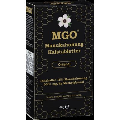MGO Manukahonung 600+ Halstabletter