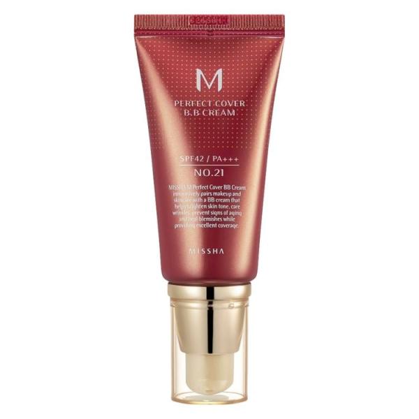 Missha M Perfect Cover BB Cream SPF42 PA+++ No.21 Light Beige 50 ml