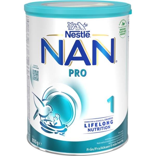 NAN Pro 1 Modersmjölksersättning 800 g
