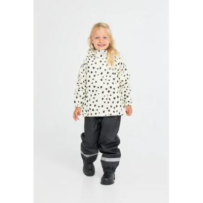 Nordbjörn Asperö Fodrat Regnställ Dots Black