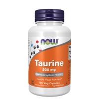 NOW Taurine 500 mg 100 kapslar