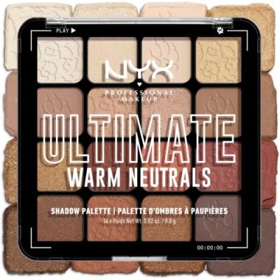 NYX Professional Makeup Ultimate Shadow Palette Warm Neutrals