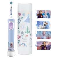 Oral-B Pro Kids Frost Eltandborste med resefodral