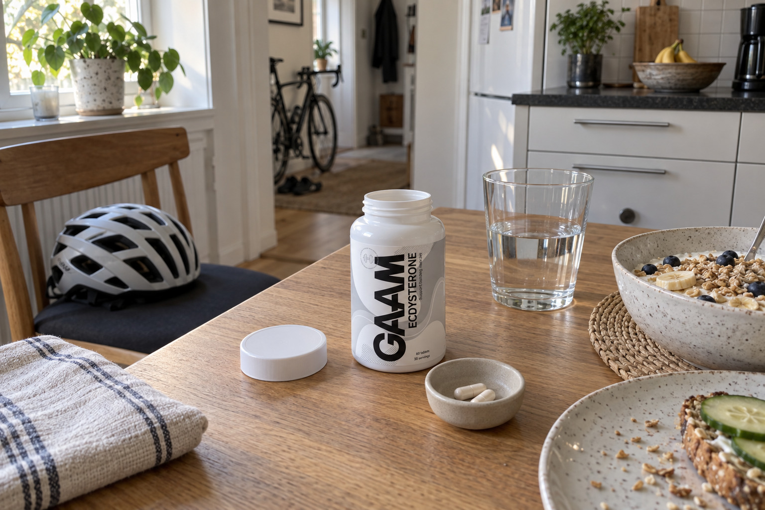 GAAM Ecdysterone produktförpackning