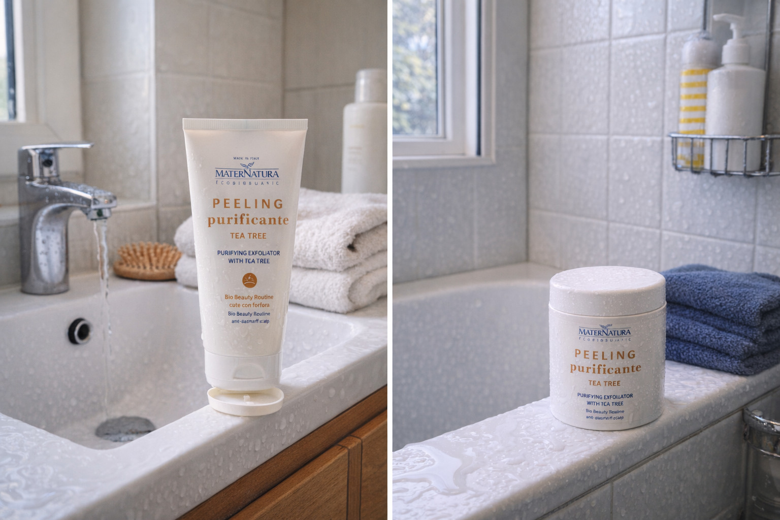 MaterNatura Purifying Peeling with Tea-tree