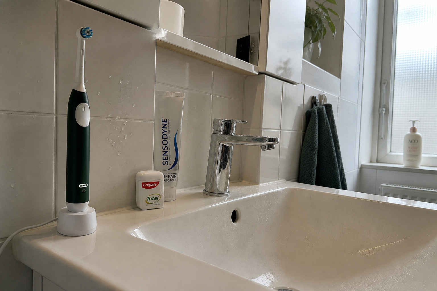 Närbild på Oral-B iO 2 Forest Green