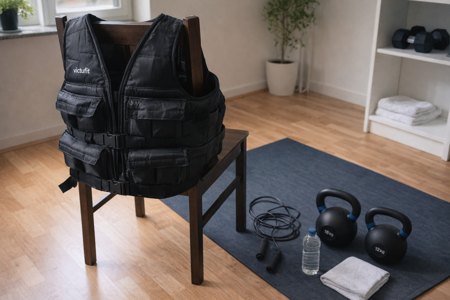 VirtuFit Adjustable Weight Vest 1 till 10 kg